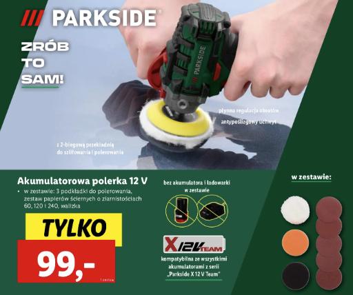 Elektronarzędzia marki Parkside taniej na wyprzedaży w sklepach Lidl