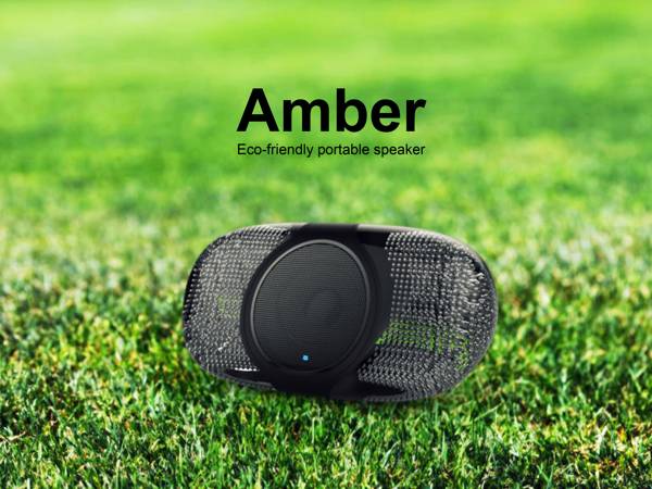 AMBER – ekologiczny głośnik Bluetooth