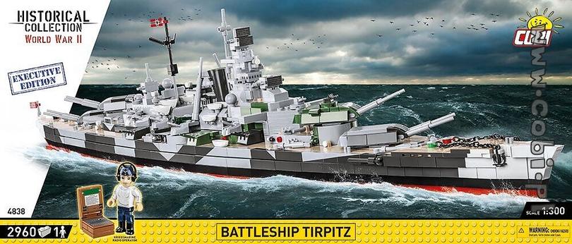 Battleship Tirpitz - Executive Edition Cobi