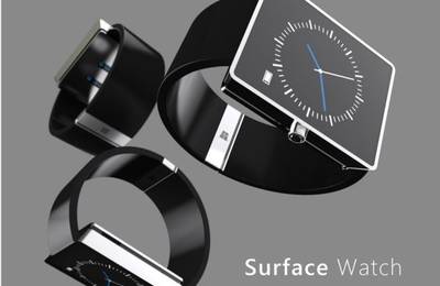 Koncept Microsoft Surface Watch