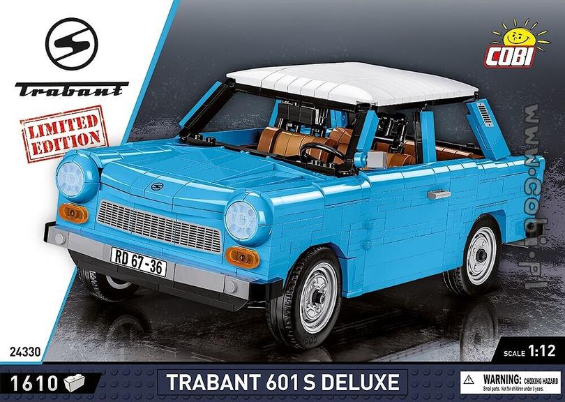 Trabant 601 S Deluxe Cobi Edycja Limitowana