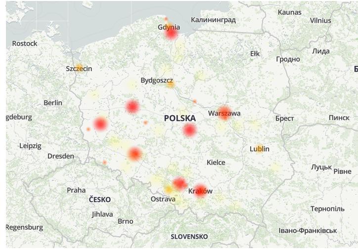 Netia polska awaria internet