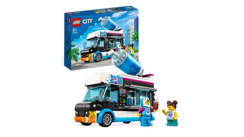 LEGO pingwinia furgonetka ze slushem