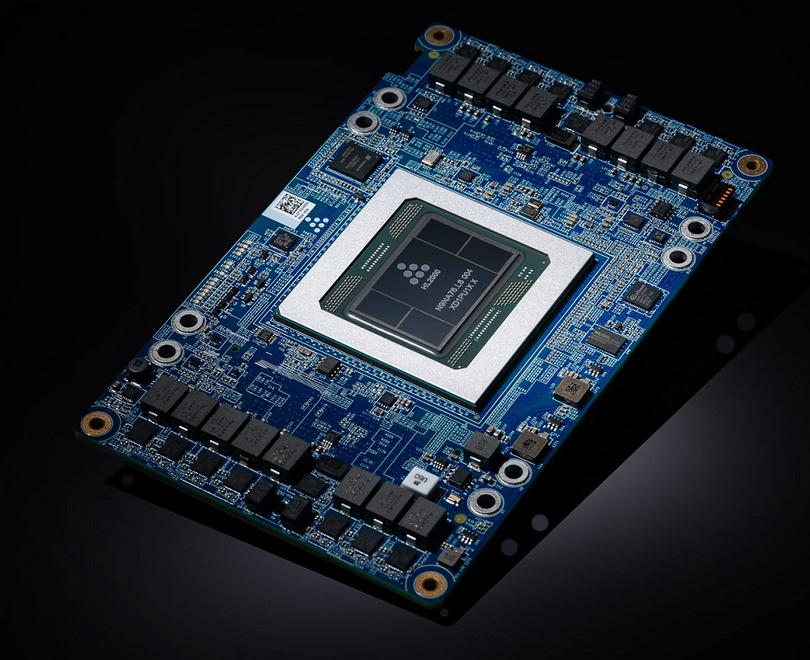 Procesor AI Gaud od Habana Labs (Intel) Wyposażony w pamięć HBM fot. Intel