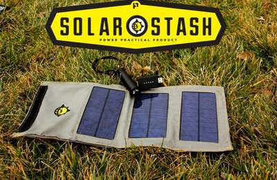The Solar Stash – przenośny, 5V panel słoneczny