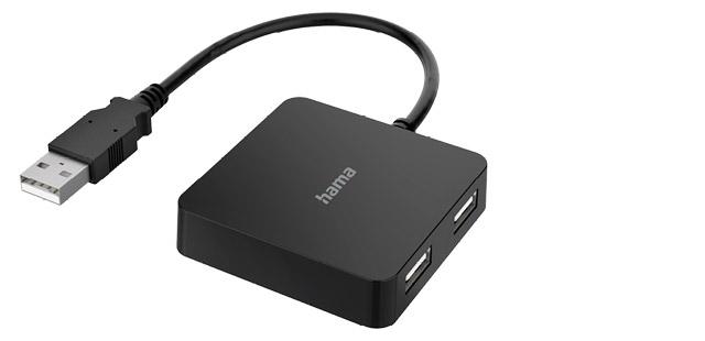 Hama Hub USB z adapterem USB C, gadżety