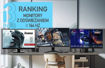 144 Hz i więcej… najlepsze monitory z szybkim odświeżaniem 2023