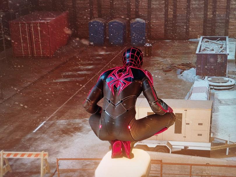 Spider Man Miles Morales na monitorze Cooler Master GM34 CWQ2