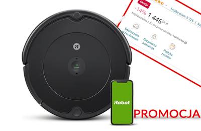 iRobot Roomba przeceniona o 232 złote na Amazon, taniej jej nie ma