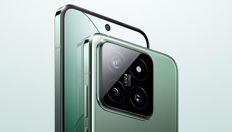 Xiaomi 14 w kolorze zielonym