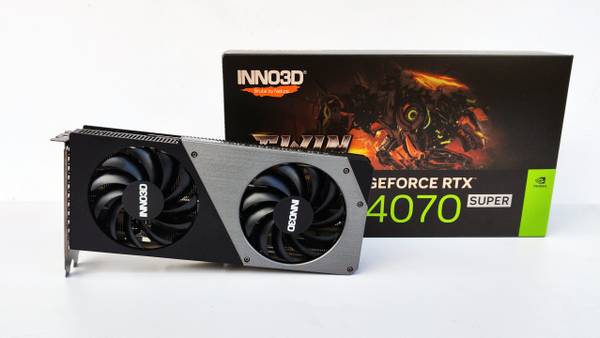 INNO3D GeForce RTX 4070 SUPER TWIN X2. Najmniejsza karta graficzna kontra ray tracing