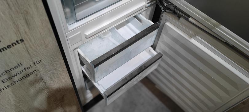 szuflady lodówki liebherr lód dozownik