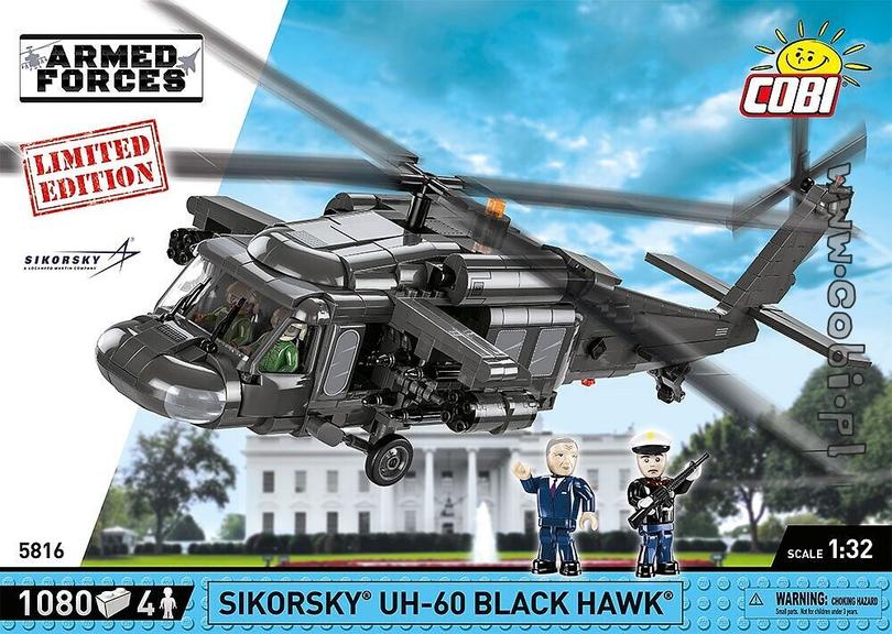 Sikorsky UH-60 Black Hawk cobi klocki limitowana