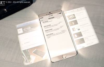Koncepcja iPhone 6 – smartfon z hologramem