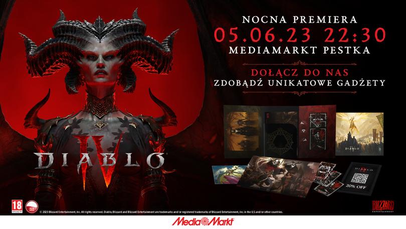 Premiera Diablo 4 w Media Markt w Poznaniu