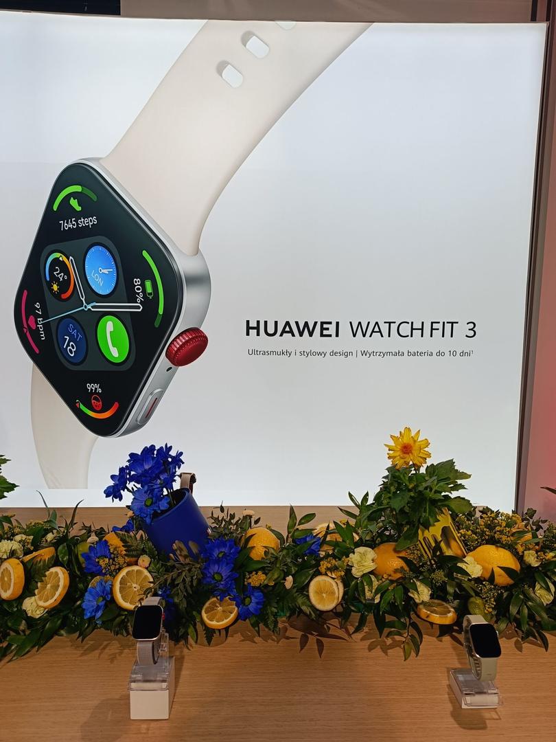 Huawei Watch Fit 3 premiera