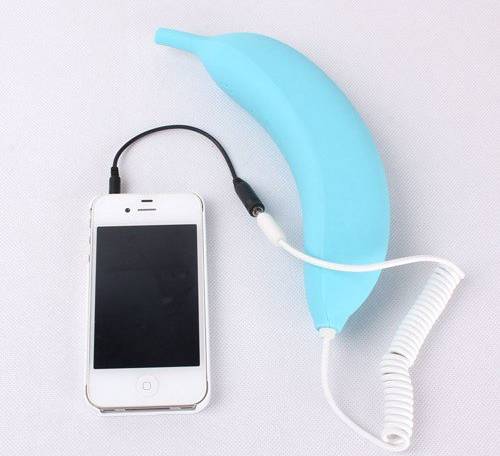 Bananowa słuchawka do smartphone’a