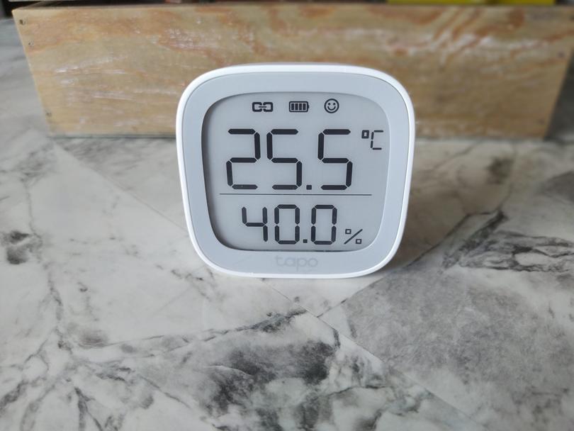 smart home tapo monitor temperatury