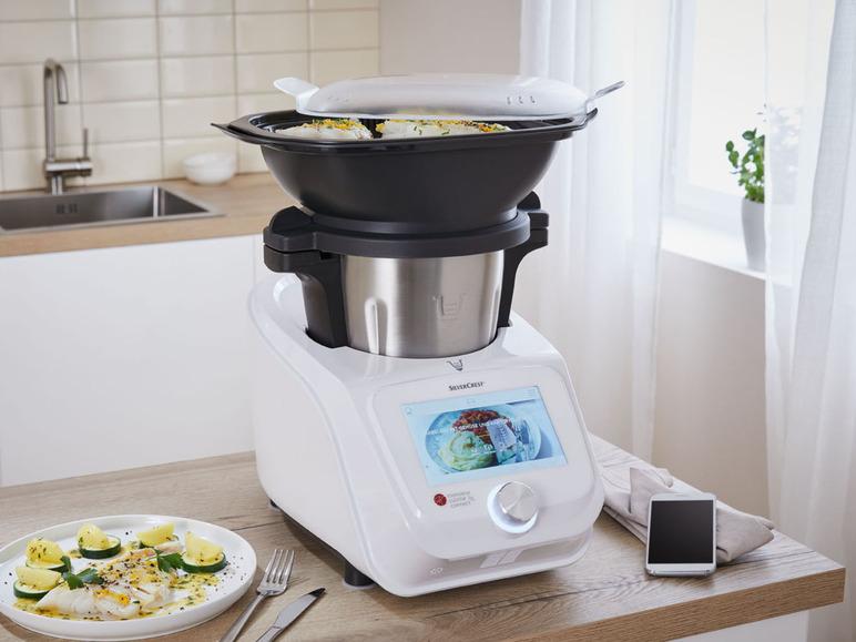 SILVERCREST Wielofunkcyjny robot kuchenny z Wi-Fi Monsieur Cuisine Connect, 1100 W lidlomix 
