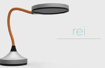 rei – stacja dokująca do smartphone w formie lampki