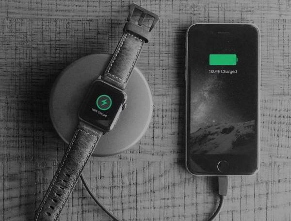Bezprzewodowa ładowarka dla iPhone oraz Watch