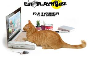 Cat Scratch – papierowy laptop dla kota