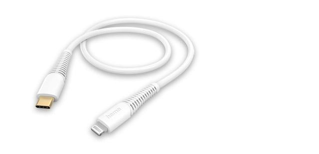 Hama kabel ładujący USB C – lightning, gadżety