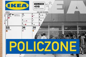 Policzone: Ilość sklepów IKEA w różnych krajach. Wiesz ile jest w Polsce?